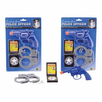 Policijski set igračaka na kartici (6 komada)