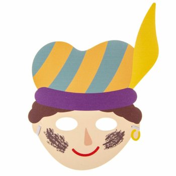 SINTERKLAAS - PJENASTE MASKE SV. NIKOLA I PIET (48 kom.)