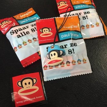 SUPER POVOLJNO | Paul Frank privjesak / dangler u vrećici iznenađenja (100 kom.)