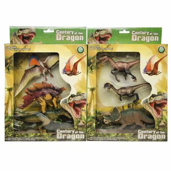 SET OD 3 FIGURICE DINOSAURA - U VELIKOJ POKLON KUTIJI (1 kom.)