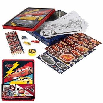 DISNEY CARS 3D Set za Kreativno Izražavanje u Limenoj Kutiji (12 kom.)