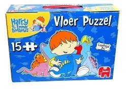Jumbo Podne Puzzle - Harry i Dinosauri (2 kom.)