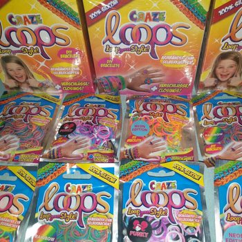 CRAZE LOOPS LOOM - BLINDBAGS - U DISPLAYU (12 komada)