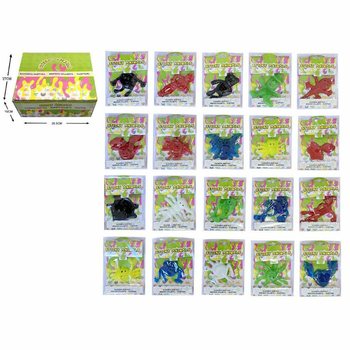 LJEPLJIVE ŽIVOTINJE - VELIKE LJEPLJIVE STRA&Scaron;NE FIGURE U DISPLAYU (60 kom)