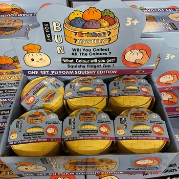RAGE - Squishy Bun Dumplings VELIKI - ONE SET PU FOAM SQUISHY EDITION (12 kom.)
