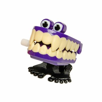 Hodajuće vampirsko zubalo na navijanje u displayu (12 kom.)