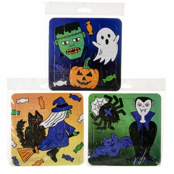 Miks Halloween Puzzle - 14 x 14 cm (50 kom.)