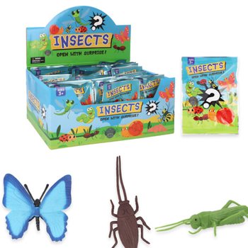 Blindbag / Vrećica s iznenađenjem Kukci (Display 60 komada)