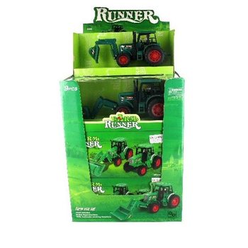 Veliki Traktor s bagerom u Display kutiji (9 kom.)