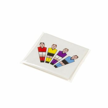 Fun Tattoo Nogomet - Display sa 48 paketića (12 tetovaža po paketu)