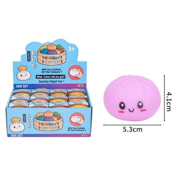 RAGE - Squishy Bun Dumplings MALI (5.3x5.3x4.1 cm) - Viral 2026 Fidget Toy (24 kom.)