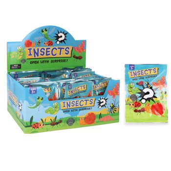 Blindbag / Vrećica s iznenađenjem Kukci (Display 60 komada)