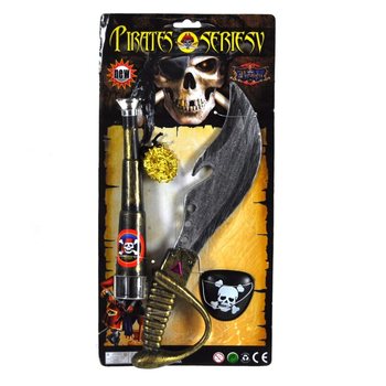 Piratski Set na Kartici - Model 1 (6 kom.)