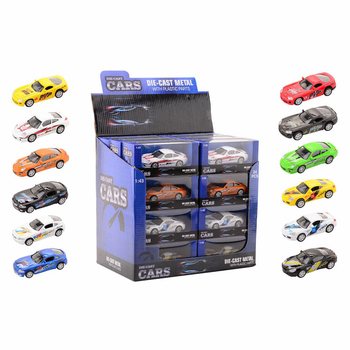 DIE CAST SUPER SPORT AUTOMOBILI, MJERILO 1:43 U DISPLAYU (24 kom.)