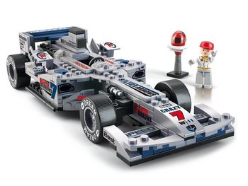 Sluban Srebrni F1 Trkaći Automobil M38-B0352 (1 kom.)
