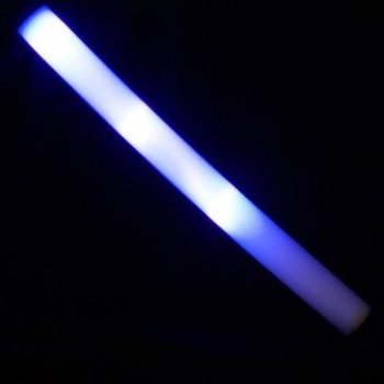 LED Pjenasti &Scaron;tapić Plavi - Party Stick (24 kom)