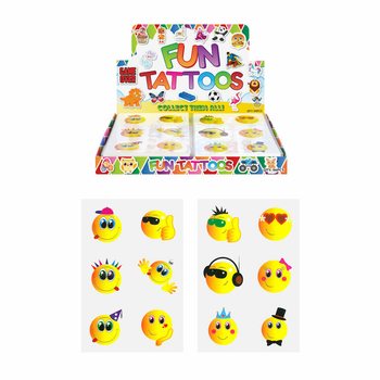 Smiley Fun Tetovaže u Displayu (96 komada)