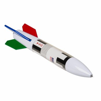 MEGA POVOLJNO | XL Divovska Kemijska Olovka Raketa u 4 Boje (12 kom.)