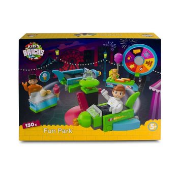 KIDS BRICKS FUN PARK - SET KOCKICA ZA SLAGANJE - 130 DIJELOVA (1 kom.)