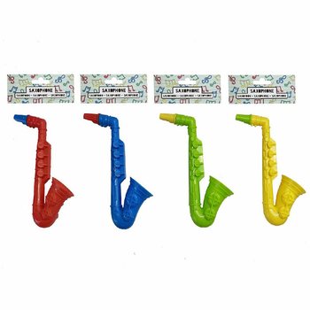 SAKSOFON - VISINA 16 CM - MIX BOJA (12 kom.)
