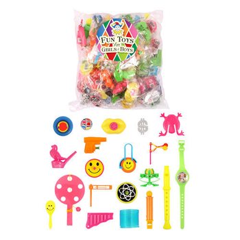 MIX PAKET SITNIH IGRAČAKA ZA NAGRADNE IGRE (100 kom.)