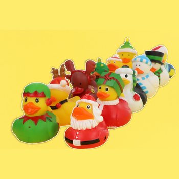 Mix Božićne Patkice 6cm (12 komada) - Blagdanski Poklončići