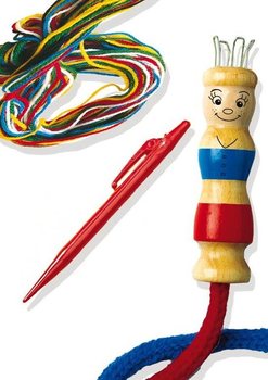 SES Set za pletenje s lutkicom 3-dijelni (1 kom.)