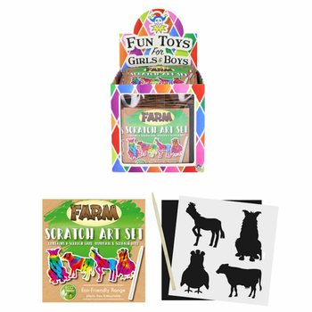 ECO FRIENDLY - GREBALICA S MAGIČNIM BOJAMA - DOMAĆE ŽIVOTINJE U DISPLAYU (108 kom.)