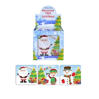 Božićne puzzle - 13 x 12 cm - U displayu (108 kom)