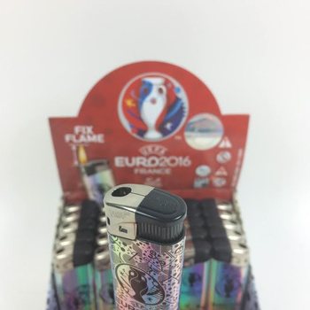 Električni upaljači UEFA EURO 2016 u stalku - 50 kom (Rasprodaja)