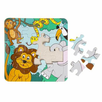 Mix Jungle Puzzle (14x14cm) - Ekonomično pakiranje 50 komada