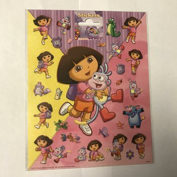 Veliki Listovi s Naljepnicama Dora, 20x16 cm (10 kom.)