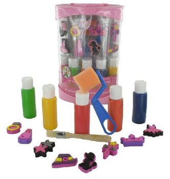 Set Pečata i Boja za Djevojčice - Model 1