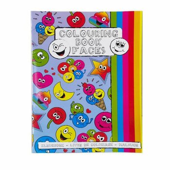 A4 Smiley Bojanka s Naljepnicama (12 Komada)
