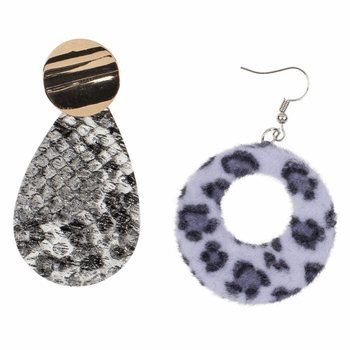 **MEGA POVOLJNO** KOMPLETAN STALAK S ANIMAL PRINT NAKITOM I DODACIMA (180 kom.)