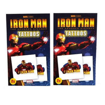 Tetovaže Marvel 2 dijela - Model Iron Man (50 kom.)