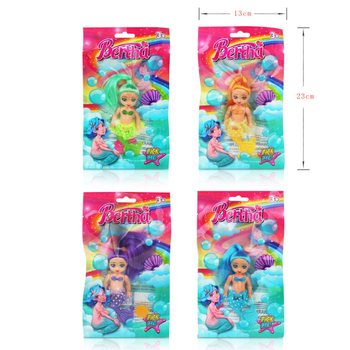 LUTKA SIRENA MERMAID U UKRASNOJ VREĆICI - MIX BOJA (24 kom.)