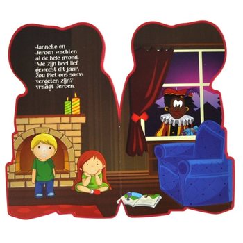 Velika Pjenasta Knjiga 'Piet' Pomoćnik Svetog Nikole 30 cm (11 kom)