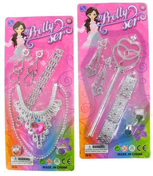 PRETTY GIRL SET NAKITA NA KARTICI (12 kom.)
