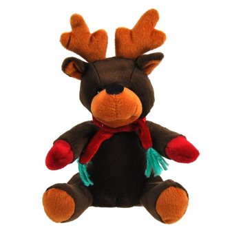 Pli&scaron;ani Božićni Sob Rudolf 20 cm (7 kom.)