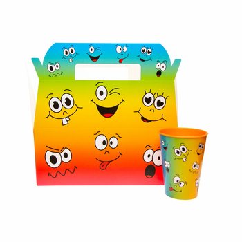 Dječja Kutija za Meni Smiley - 22,5 x 12 x 9,5 cm (24 kom)