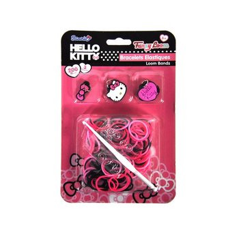 Set Gumica za Izradu Narukvica s Privjescima Hello Kitty (12 kom.)