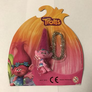 Trolls figurica na lančiću na kartonu (12 kom.)