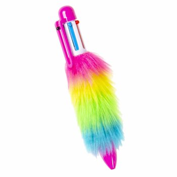 Pli&scaron;ana Fluffy Kemijska Olovka sa 6 Boja - u Stalaku (24 kom.)