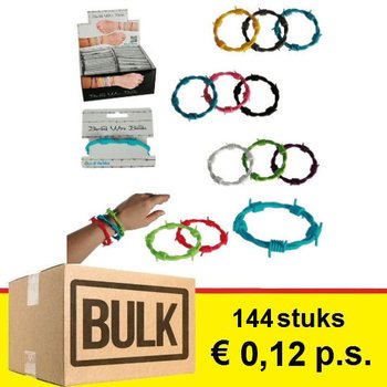 ***BULK PONUDA*** NARUKVICE BODLJIKAVA ŽICA U DISPLAYU (144 kom.)