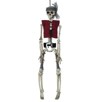 Viseći Kostur Gusar 40 cm (6 kom.) - Veleprodaja Halloween Dekoracija