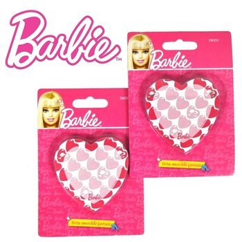 BARBIE BLOKIĆ U OBLIKU SRCA NA KARTICI (6 kom.)