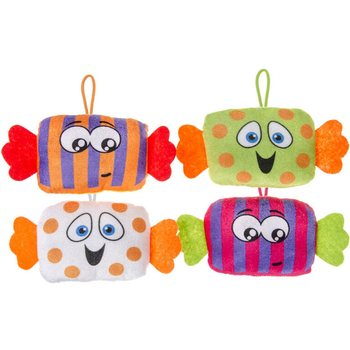 PLIŠANI BOMBONI - 23 cm - MIX BOJA (24 kom)