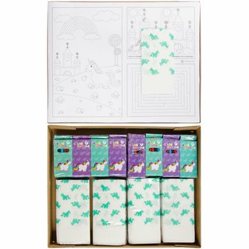 KOMPLETAN HORECA BOX JEDNOROG - 48x Setova bojica + 100x Bojanki + 100x Salveta (248 kom.)