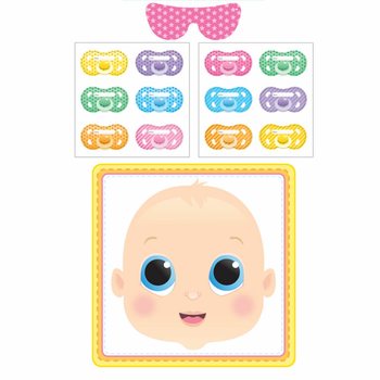 IGRA ZA BABY SHOWER - STICK THE DUMMY (12 komada)